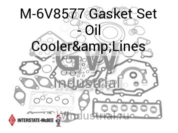 Gasket Set - Oil Cooler&Lines — M-6V8577