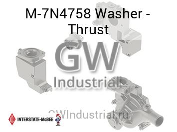 Washer - Thrust — M-7N4758