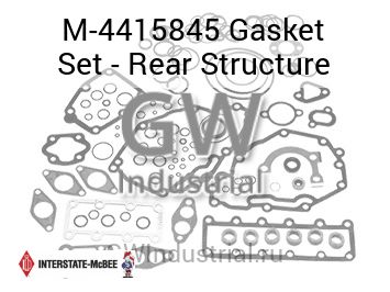 Gasket Set - Rear Structure — M-4415845