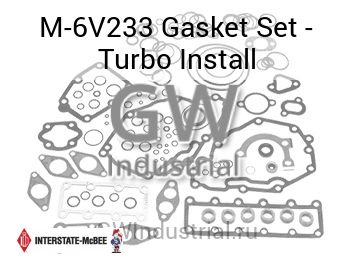 Gasket Set - Turbo Install — M-6V233