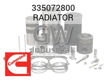 RADIATOR — 335072800