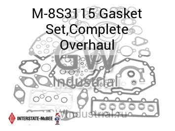 Gasket Set,Complete Overhaul — M-8S3115