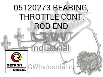 BEARING, THROTTLE CONT. ROD END — 05120273