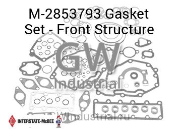 Gasket Set - Front Structure — M-2853793