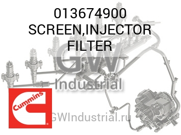 SCREEN,INJECTOR FILTER — 013674900