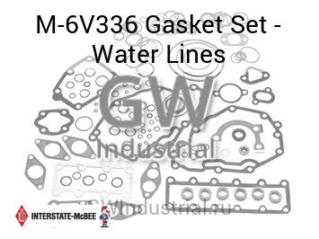Gasket Set - Water Lines — M-6V336