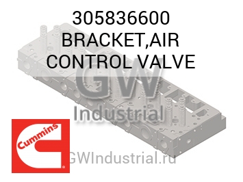 BRACKET,AIR CONTROL VALVE — 305836600