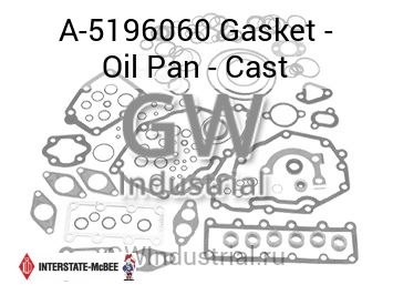 Gasket - Oil Pan - Cast — A-5196060