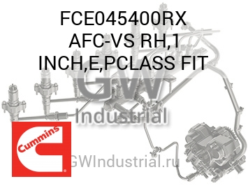 AFC-VS RH,1 INCH,E,PCLASS FIT — FCE045400RX