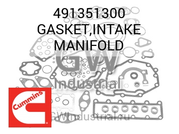 GASKET,INTAKE MANIFOLD — 491351300