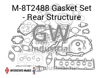 Gasket Set - Rear Structure — M-8T2488