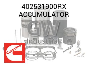ACCUMULATOR — 402531900RX