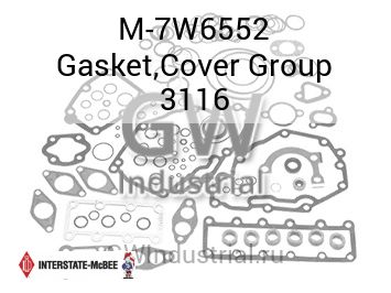 Gasket,Cover Group 3116 — M-7W6552