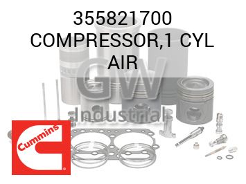 COMPRESSOR,1 CYL AIR — 355821700