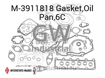 Gasket,Oil Pan,6C — M-3911818