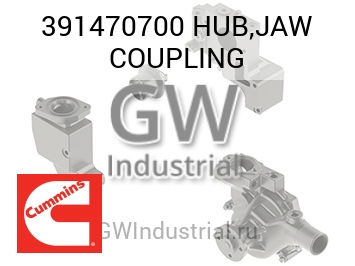 HUB,JAW COUPLING — 391470700