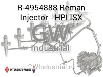 Reman Injector - HPI ISX — R-4954888