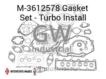 Gasket Set - Turbo Install — M-3612578