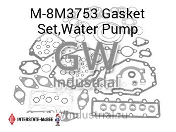 Gasket Set,Water Pump — M-8M3753
