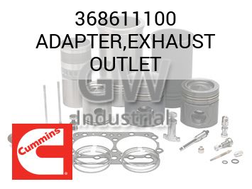 ADAPTER,EXHAUST OUTLET — 368611100