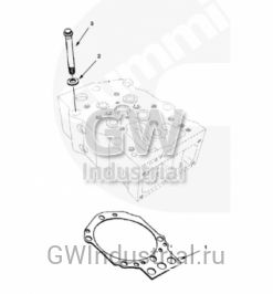 Capscrew - Cylinder Head — M-3032633