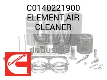 ELEMENT,AIR CLEANER — C0140221900