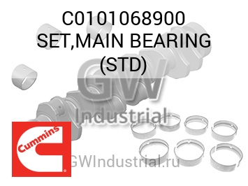 SET,MAIN BEARING (STD) — C0101068900