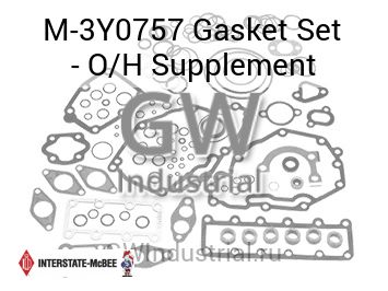 Gasket Set - O/H Supplement — M-3Y0757