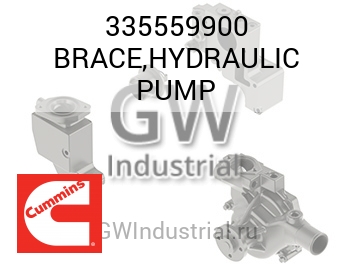 BRACE,HYDRAULIC PUMP — 335559900