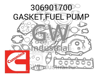 GASKET,FUEL PUMP — 306901700