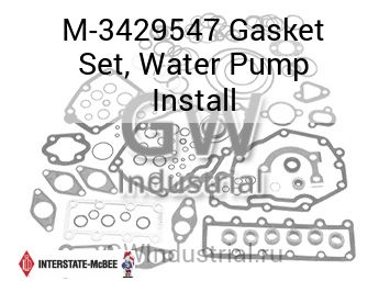 Gasket Set, Water Pump Install — M-3429547