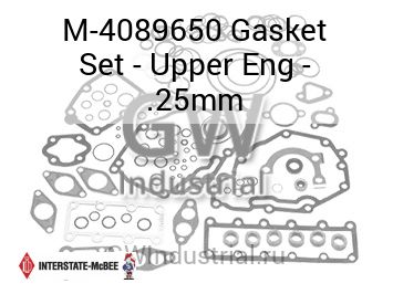 Gasket Set - Upper Eng - .25mm — M-4089650