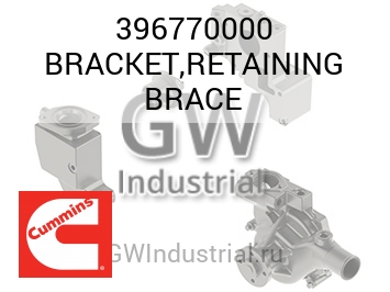 BRACKET,RETAINING BRACE — 396770000