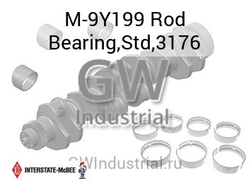 Rod Bearing,Std,3176 — M-9Y199