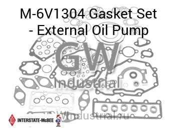 Gasket Set - External Oil Pump — M-6V1304