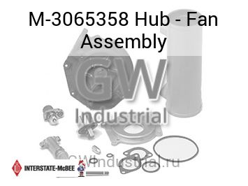 Hub - Fan Assembly — M-3065358