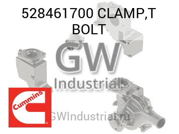 CLAMP,T BOLT — 528461700