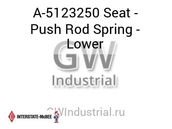 Seat - Push Rod Spring - Lower — A-5123250