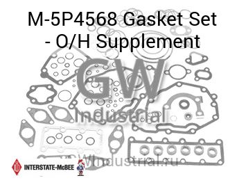 Gasket Set - O/H Supplement — M-5P4568