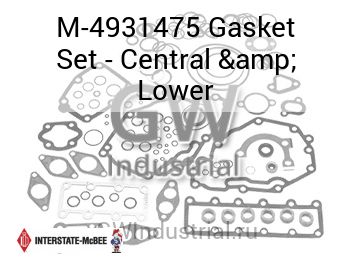 Gasket Set - Central & Lower — M-4931475