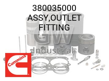 ASSY,OUTLET FITTING — 380035000
