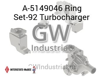 Ring Set-92 Turbocharger — A-5149046