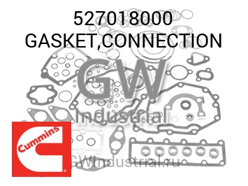 GASKET,CONNECTION — 527018000