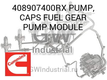 PUMP, CAPS FUEL GEAR PUMP MODULE — 408907400RX