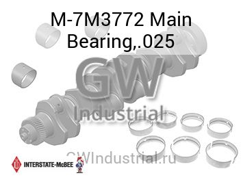 Main Bearing,.025 — M-7M3772