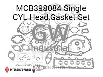 Single CYL Head,Gasket Set — MCB398084
