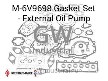 Gasket Set - External Oil Pump — M-6V9698