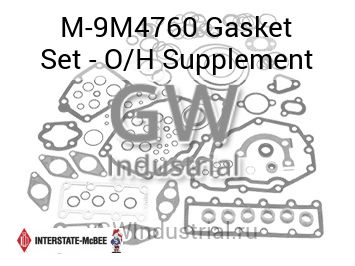 Gasket Set - O/H Supplement — M-9M4760