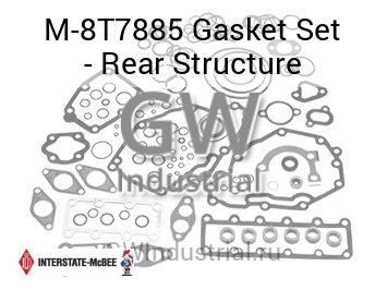 Gasket Set - Rear Structure — M-8T7885