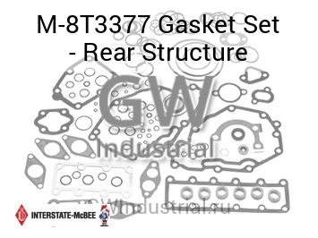 Gasket Set - Rear Structure — M-8T3377